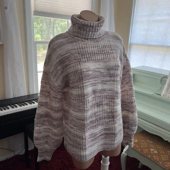 Liz Claiborne Womens Turtleneck Long Sleeve Pullover Sweater - Picture 3 of 7